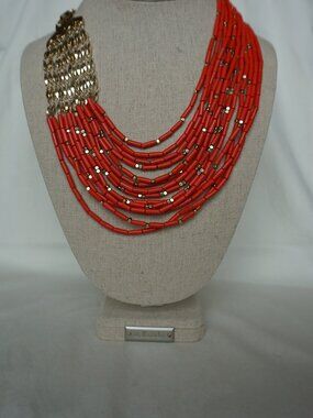 Vintage Stella & Dot Campari Necklace
